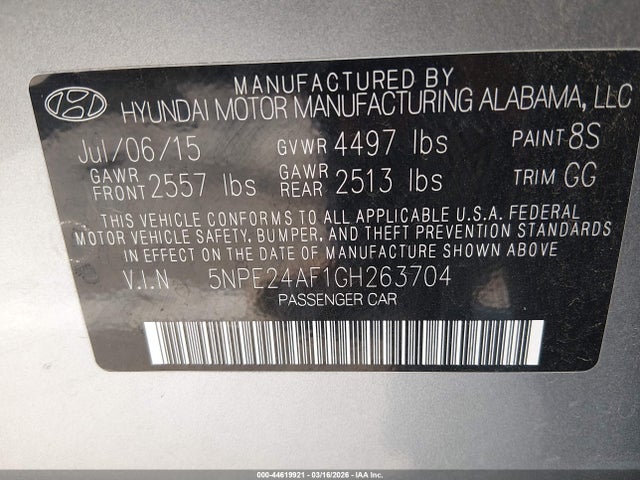 HYUNDAI SONATA SE - 9