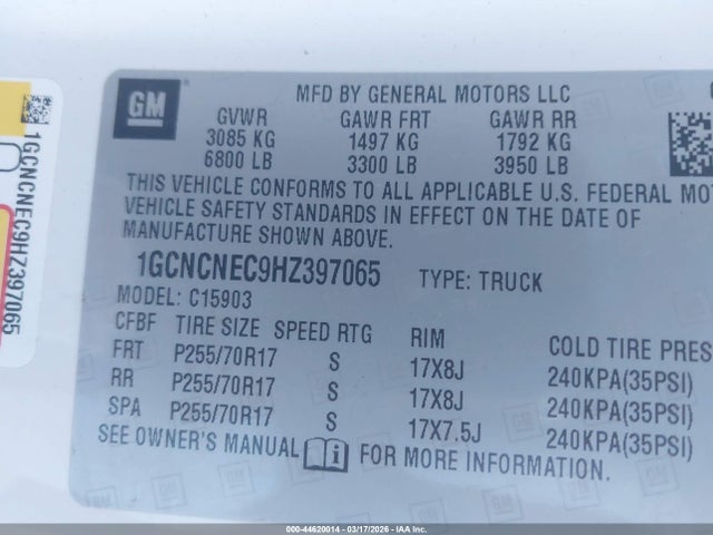 CHEVROLET SILVERADO 1500 WT - 9