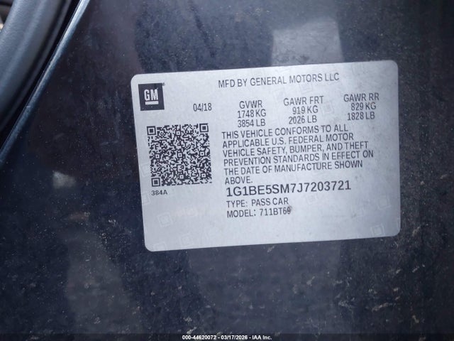 CHEVROLET CRUZE LT AUTO - 9