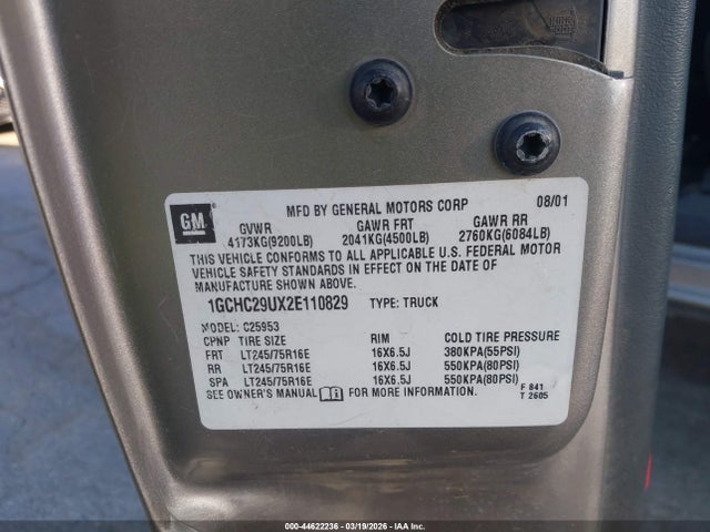 CHEVROLET SILVERADO 2500HD LS - 9
