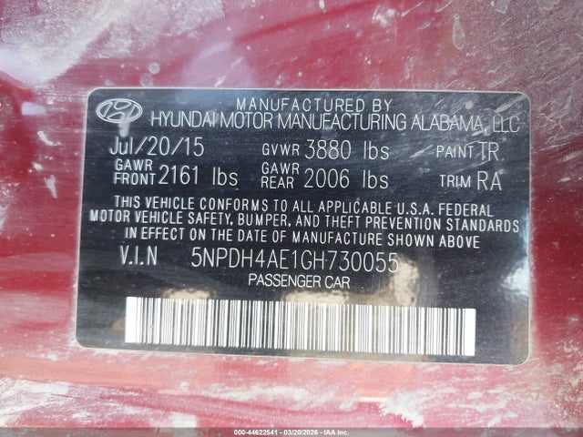 HYUNDAI ELANTRA SE - 9