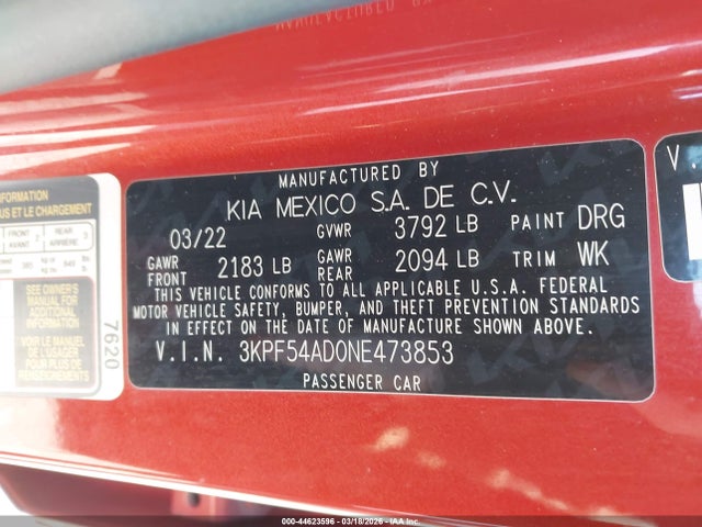 KIA FORTE GT-LINE - 9