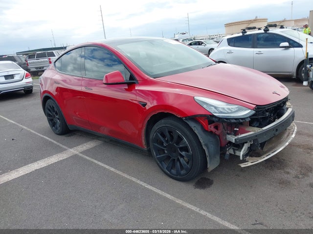 2021 TESLA MODEL Y LONG RANGE DUAL MOTOR ALL-WHEEL DRIVE