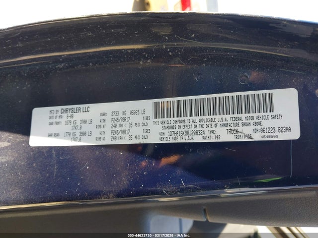 DODGE RAM 1500 ST/SXT - 9