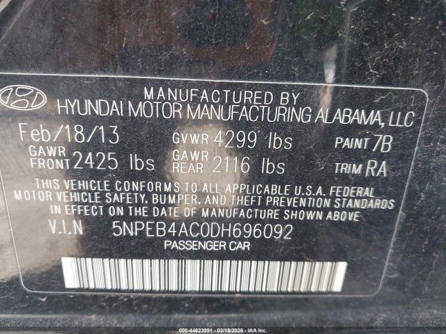 HYUNDAI SONATA GLS - 9