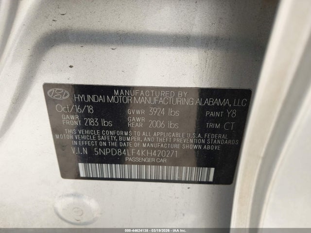 HYUNDAI ELANTRA SEL - 9