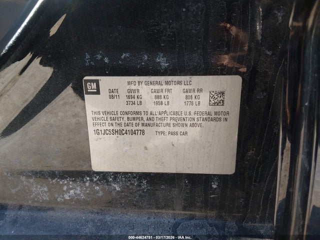 CHEVROLET SONIC 2LT - 9