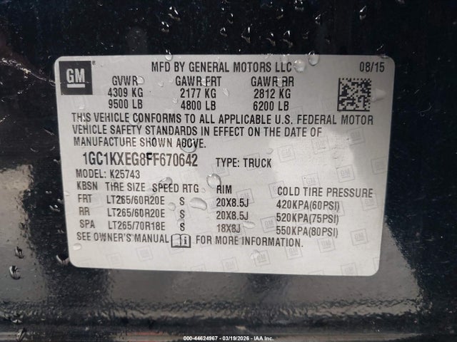 CHEVROLET SILVERADO 2500HD HIGH COUNTRY - 9