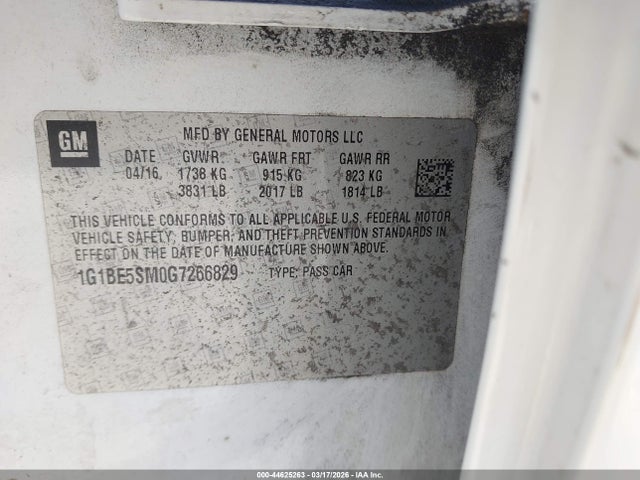 CHEVROLET CRUZE LT AUTO - 9