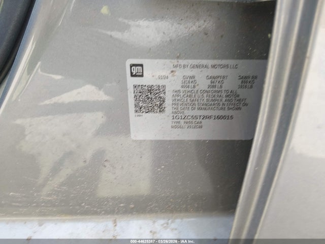 CHEVROLET MALIBU FWD 1FL - 9