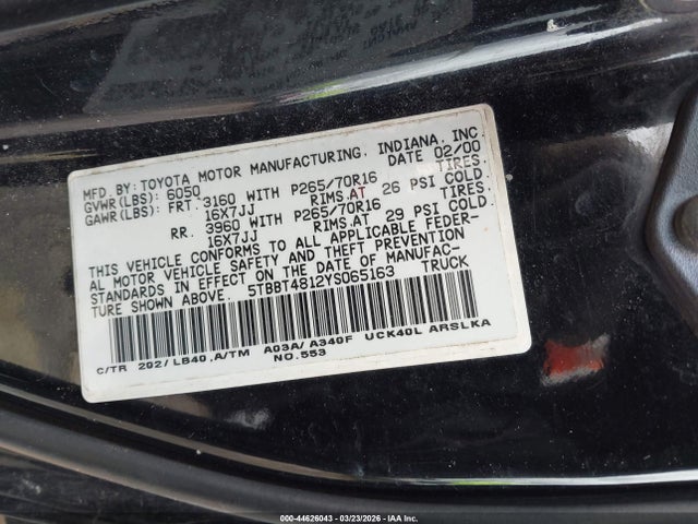 TOYOTA TUNDRA - 9
