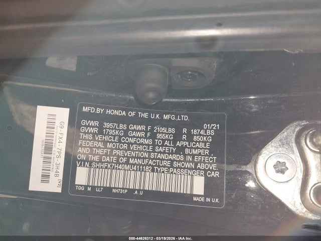 HONDA CIVIC SPORT - 9