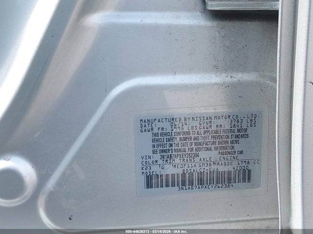 NISSAN SENTRA S - 9