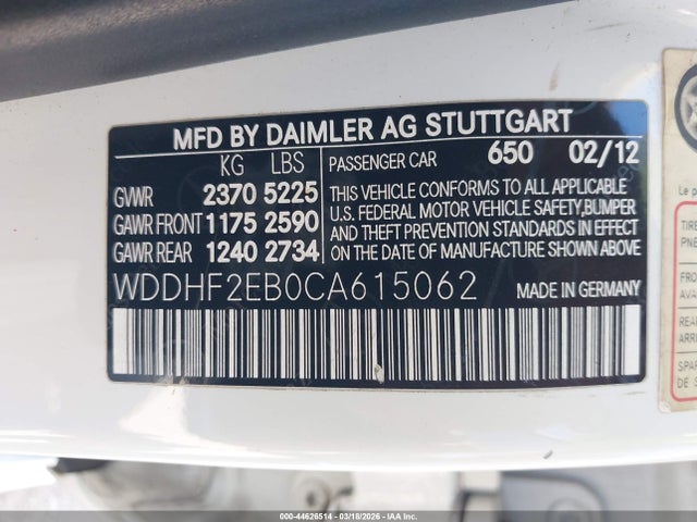 MERCEDES-BENZ E-CLASS - 9