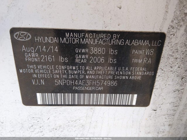 HYUNDAI ELANTRA SE - 9