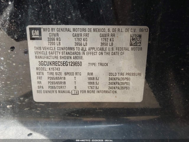 CHEVROLET SILVERADO 1500 1LT - 9