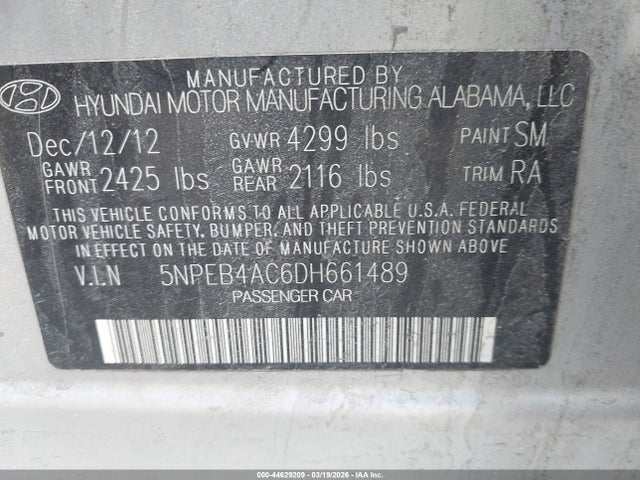 HYUNDAI SONATA GLS - 9