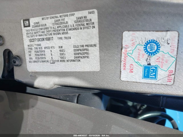 CHEVROLET S-10 LS - 9