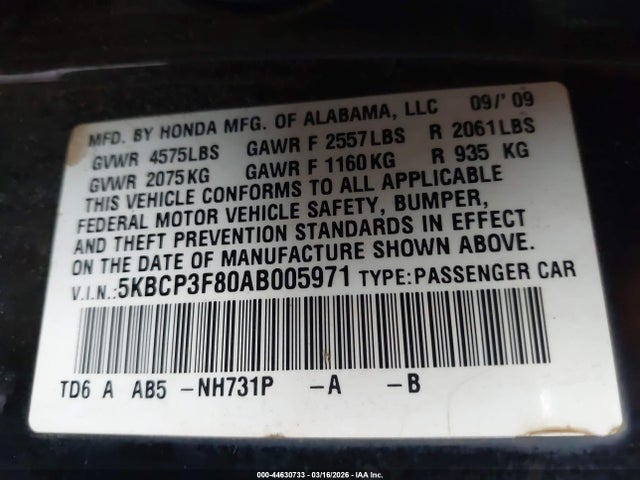 HONDA ACCORD 3.5 EX-L - 9