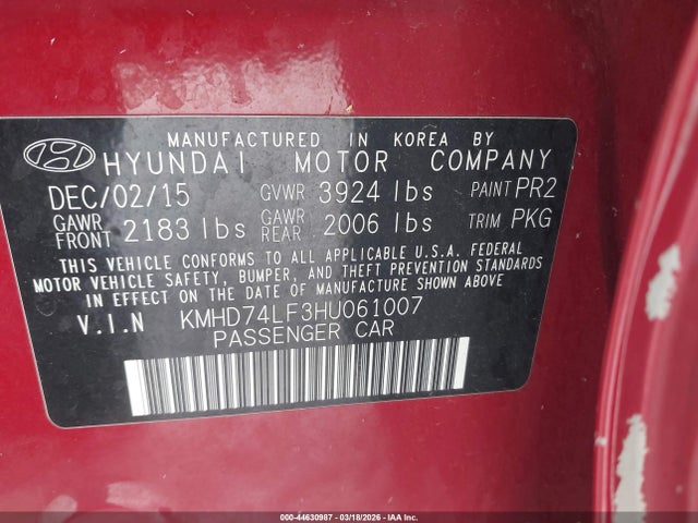 HYUNDAI ELANTRA SE - 9