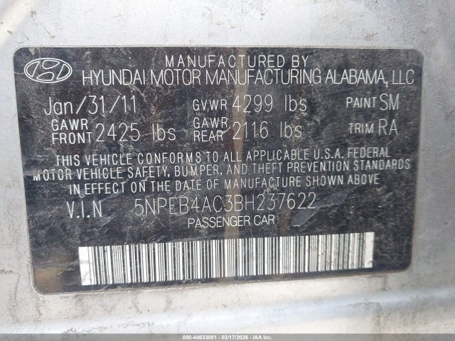 HYUNDAI SONATA GLS - 9