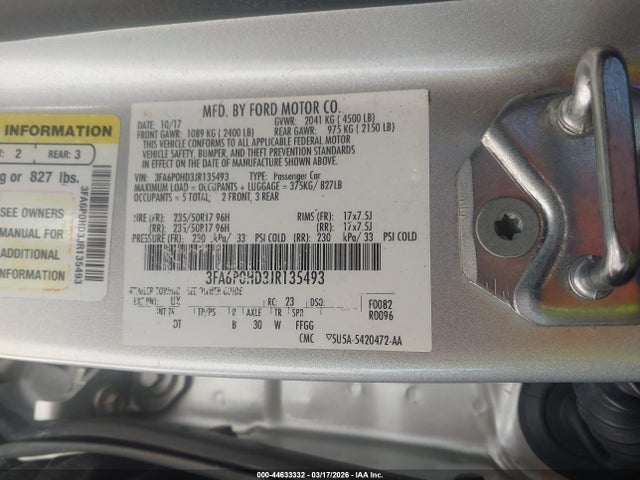 FORD FUSION SE - 9