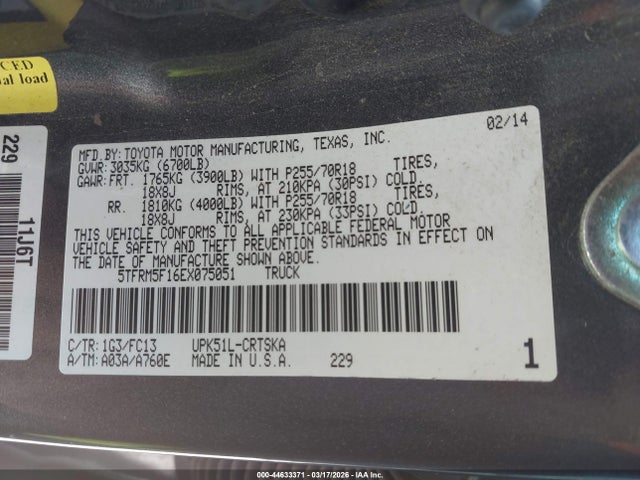 TOYOTA TUNDRA - 9