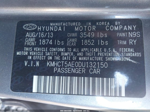 HYUNDAI ACCENT GS - 9