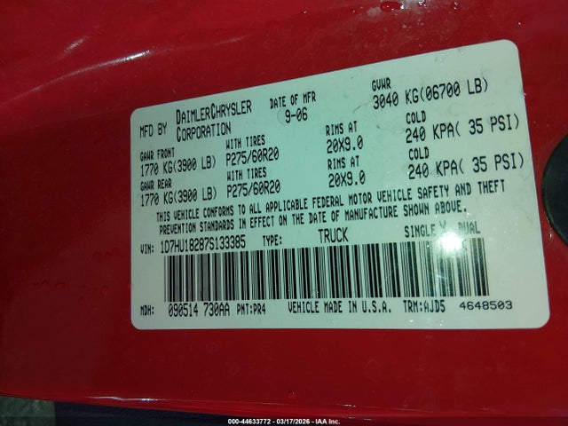 DODGE RAM 1500 SLT/TRX4 OFF ROAD/SPORT - 9