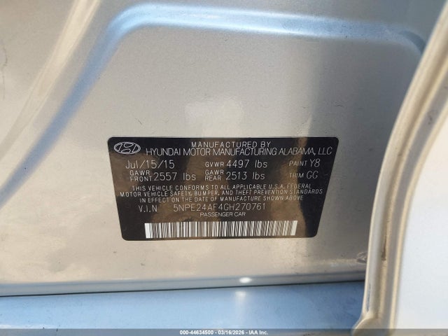 HYUNDAI SONATA SE - 9