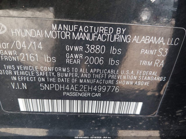 HYUNDAI ELANTRA SE - 9