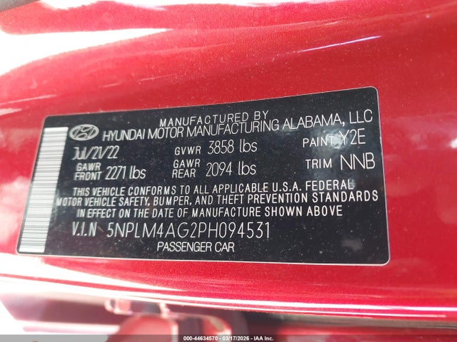 HYUNDAI ELANTRA SEL - 9