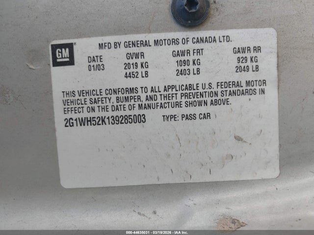 CHEVROLET IMPALA LS - 9