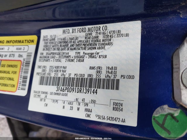 FORD FUSION TITANIUM - 9