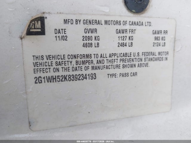 CHEVROLET IMPALA LS - 9