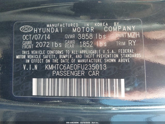 HYUNDAI VELOSTER TURBO - 9