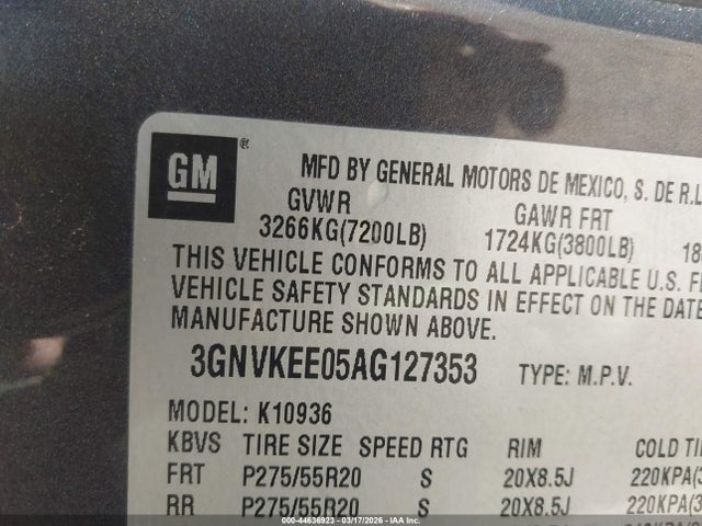 CHEVROLET AVALANCHE 1500 LS - 9