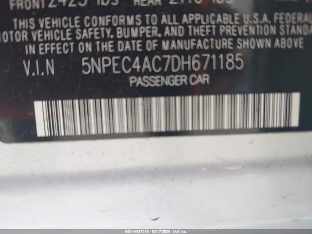 HYUNDAI SONATA LIMITED - 9