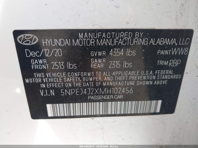 HYUNDAI SONATA SEL PLUS - 9