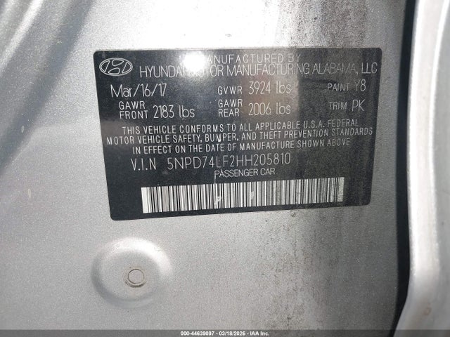 HYUNDAI ELANTRA SE - 9