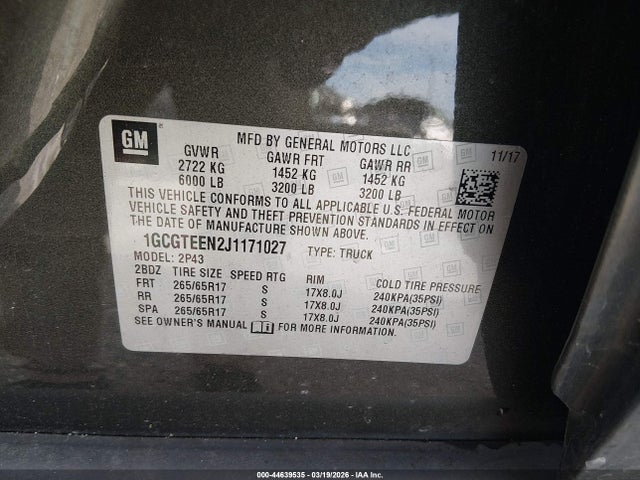 CHEVROLET COLORADO ZR2 - 9