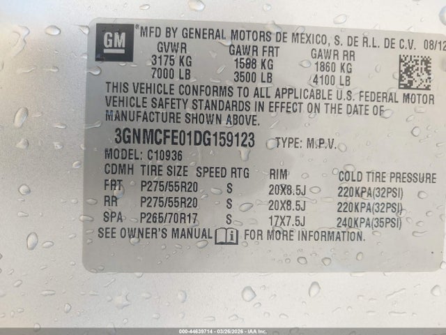 CHEVROLET AVALANCHE LT - 9
