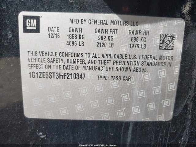 CHEVROLET MALIBU 1LT - 9