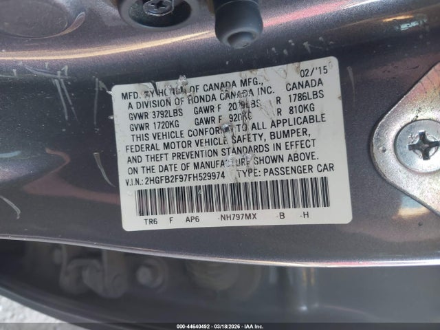 HONDA CIVIC EX-L - 9