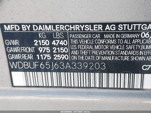 MERCEDES-BENZ E-CLASS - 9