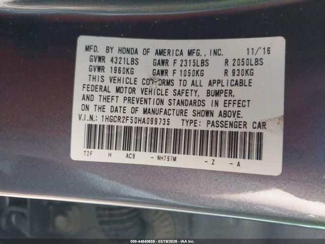 HONDA ACCORD SPORT - 9