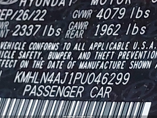 HYUNDAI ELANTRA HYBRID LIMITED - 9