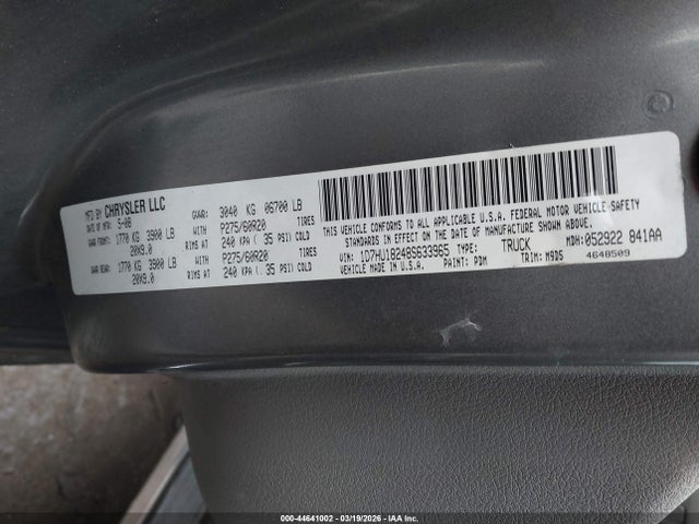 DODGE RAM 1500 SLT - 9