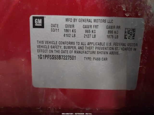 CHEVROLET CRUZE 1LT - 9