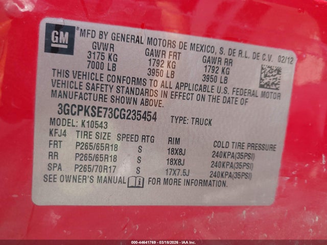 2012 Chevrolet SILVERADO 1500 LT — фото 9
